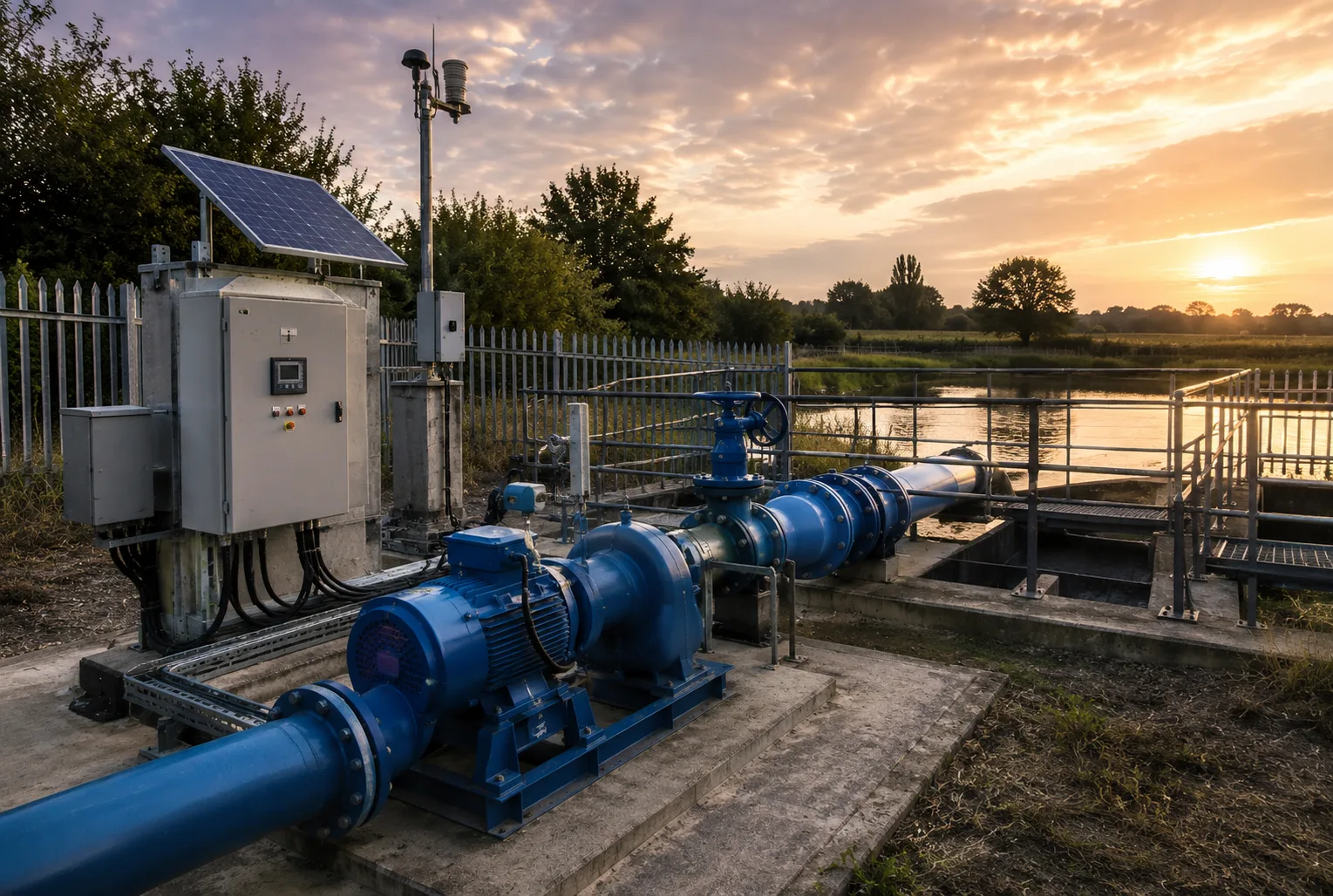 Pump and water infrastructure