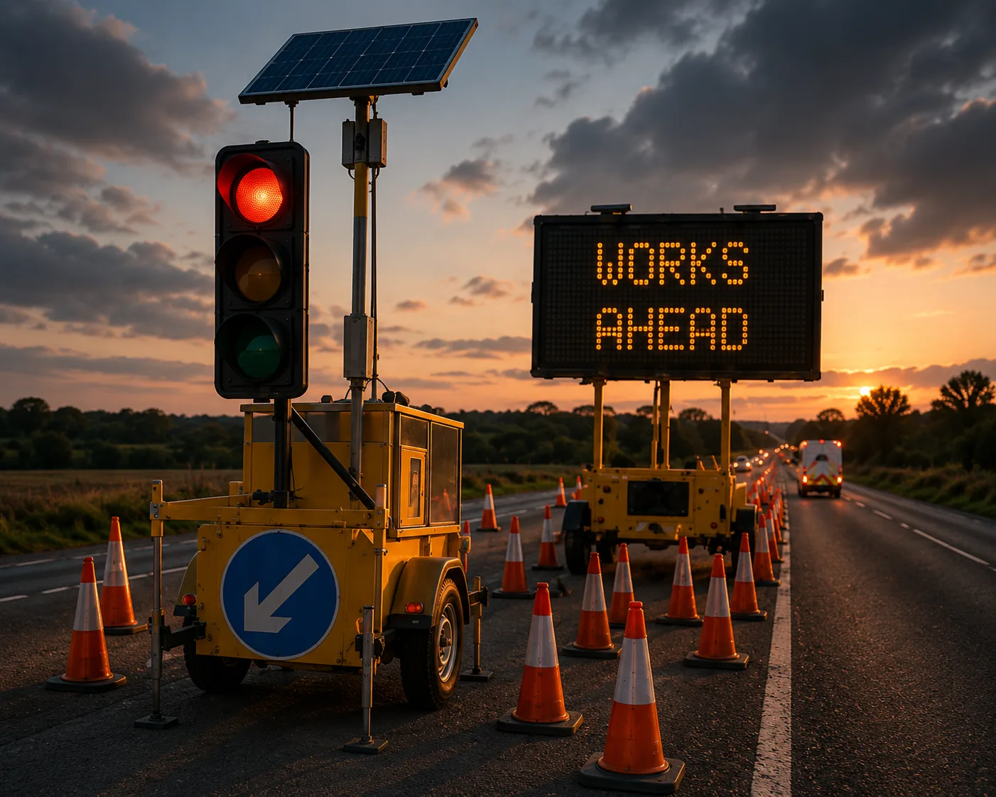 Temporary traffic equipment